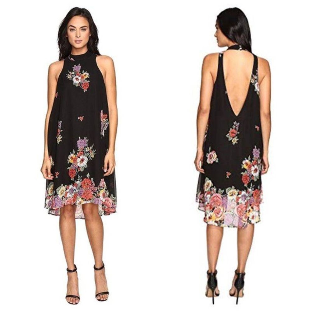 Show Me Your Mumu Verona V-Back Floral Dress